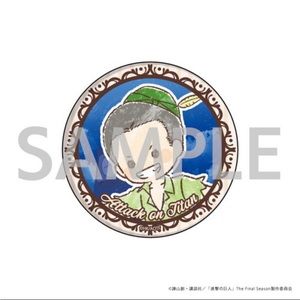 Attack on Titan Connie Springer GraffArt Can Badge Shingeki no Kyojin Douwa ver